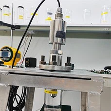 Testing of online viscometer Testing of online viscometer